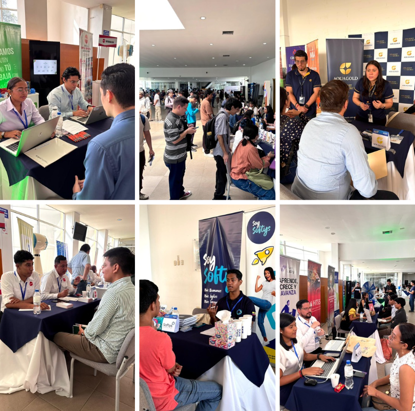 Diferentes imagenes feria laboral