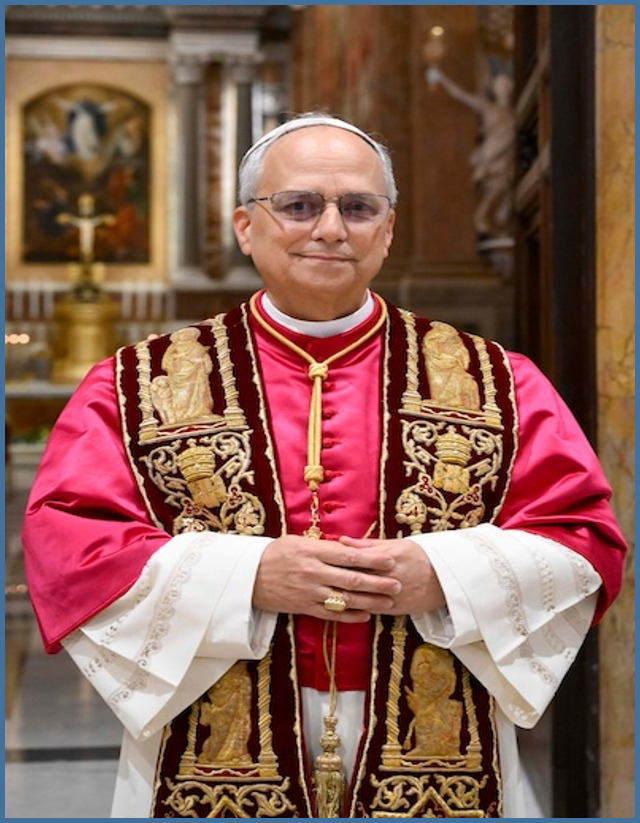 imagen del papa Leon